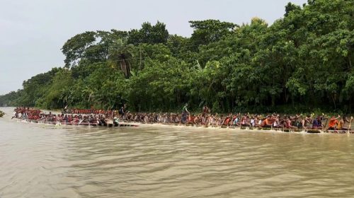 নিরাপত্তা-শঙ্কায় বন্ধ ১২৫ বছরের ঐতিহ্যবাহী তেলজুড়ী নৌকাবাইচ